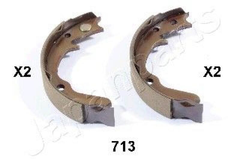 JAPANPARTS Brake Shoe Set, parking brake