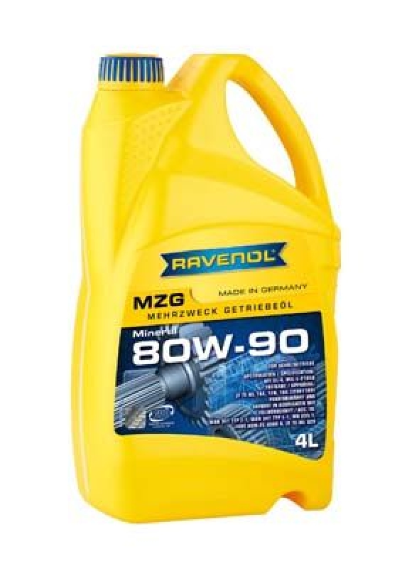 RAVENOL Transmission Oil RAVENOL Getriebeöl MZG SAE 80W-90