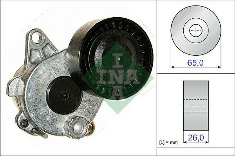 INA Tensioner Lever, v-ribbed belt