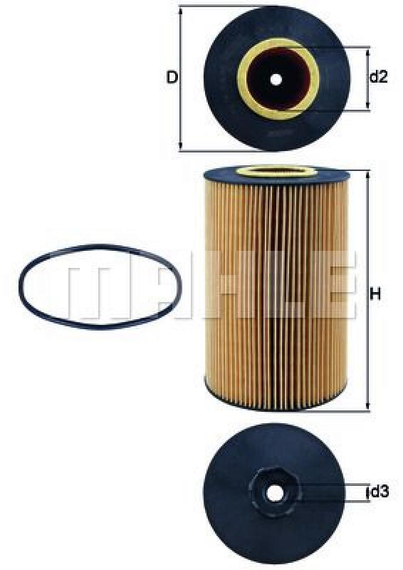 MAHLE Oil Filter