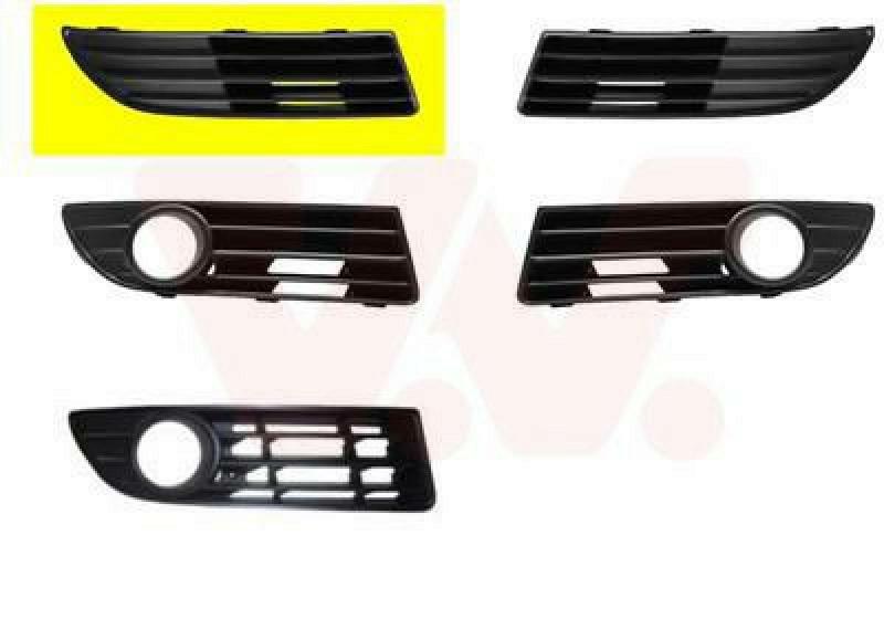 VAN WEZEL Ventilation Grille, bumper