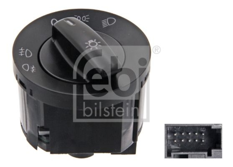 FEBI BILSTEIN Switch, headlight febi Plus