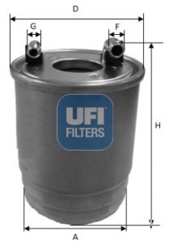 UFI Kraftstofffilter