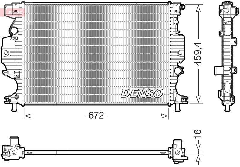 DENSO K&uuml;hler, Motork&uuml;hlung DRM10121