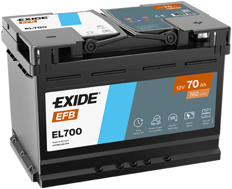 EXIDE Starterbatterie EFB