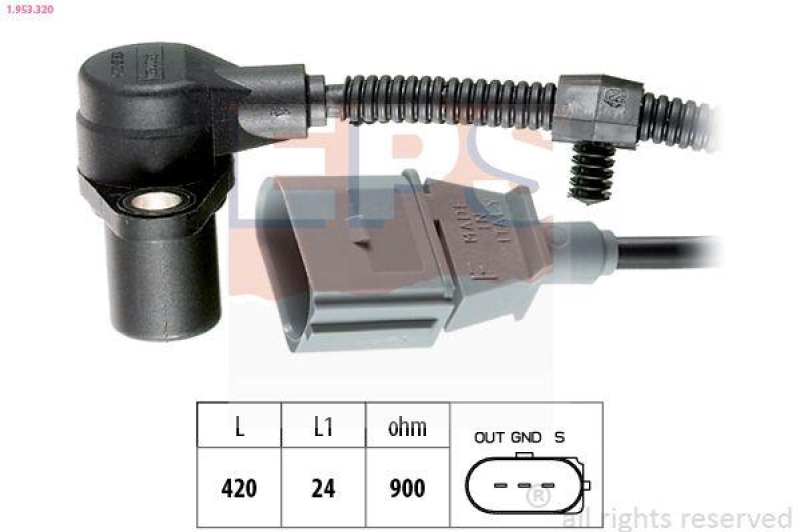 EPS Impulsgeber, Kurbelwelle Made in Italy - OE Equivalent