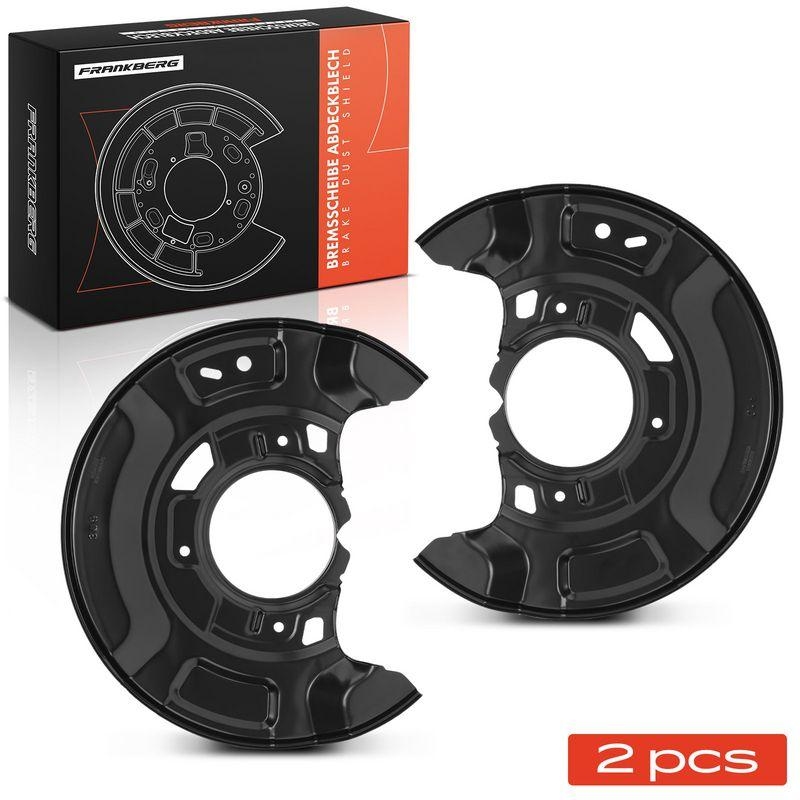 2x Frankberg Ankerblech Bremsscheibe Vorderachse Beidseitig 5481FB0032615