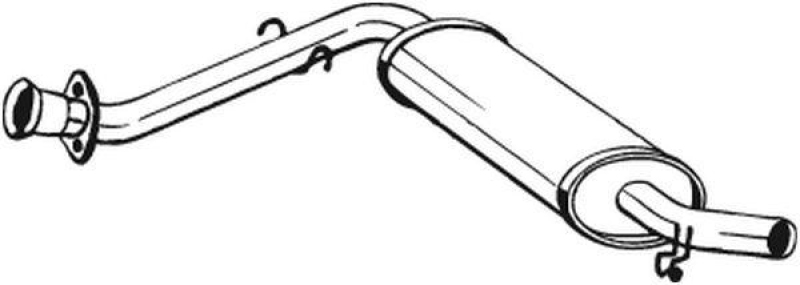 BOSAL Vorschalldämpfer