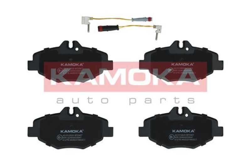 KAMOKA Bremsbelagsatz, Scheibenbremse JQ1012828