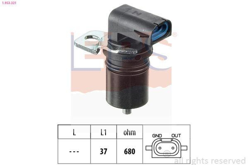 EPS Drehzahlsensor, Automatikgetriebe Made in Italy - OE Equivalent