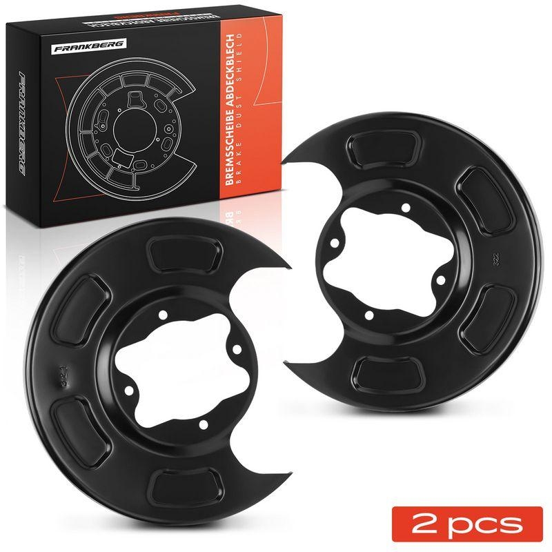 2x Frankberg Ankerblech Bremsscheibe Hinterachse Beidseitig 5481FB0032616
