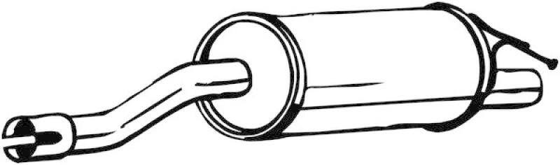 BOSAL Endschalld&auml;mpfer