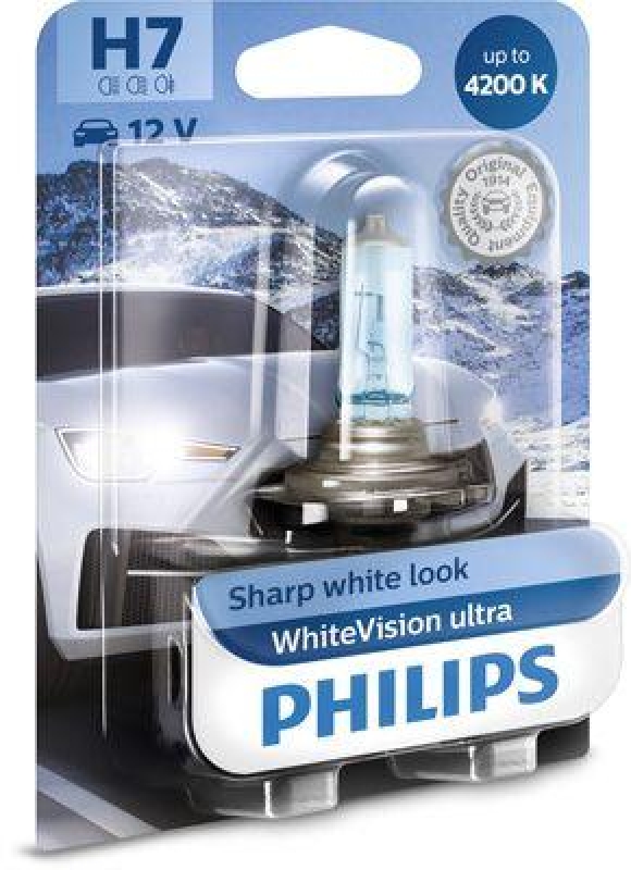 PHILIPS Glühlampe WhiteVision ultra