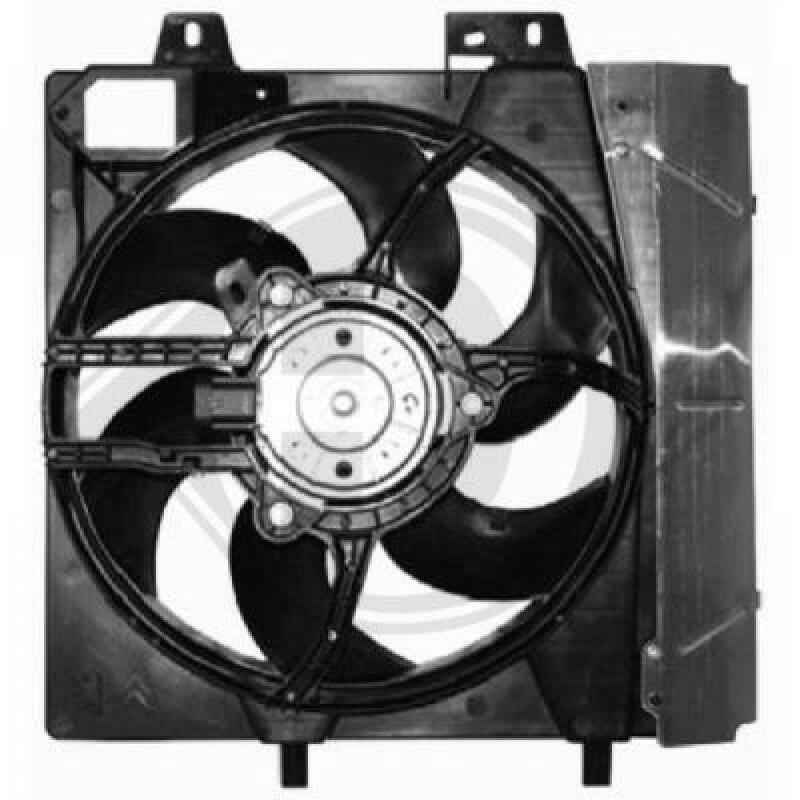 DIEDERICHS Fan, radiator