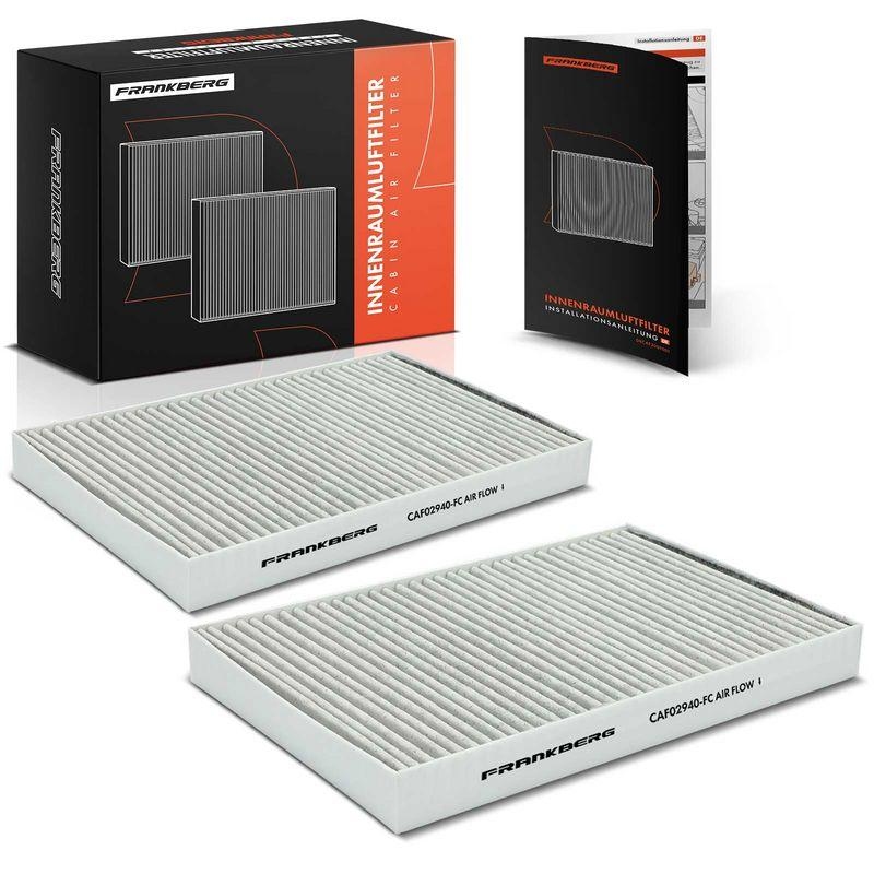 2x Frankberg Innenraumfilter Aktivkohle 5481FB0034653