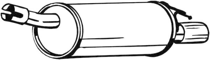 BOSAL Endschalld&auml;mpfer