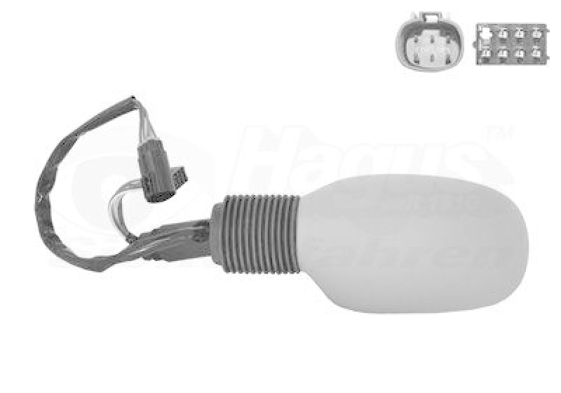 VAN WEZEL Au&szlig;enspiegel * HAGUS * 1865817