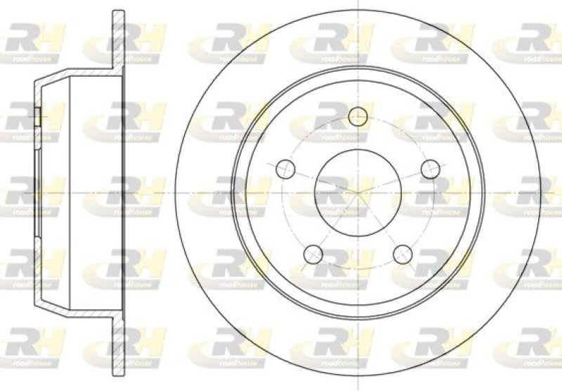 2x ROADHOUSE Brake Disc