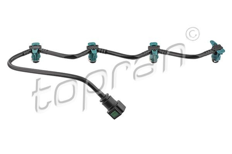 TOPRAN Hose, fuel overflow