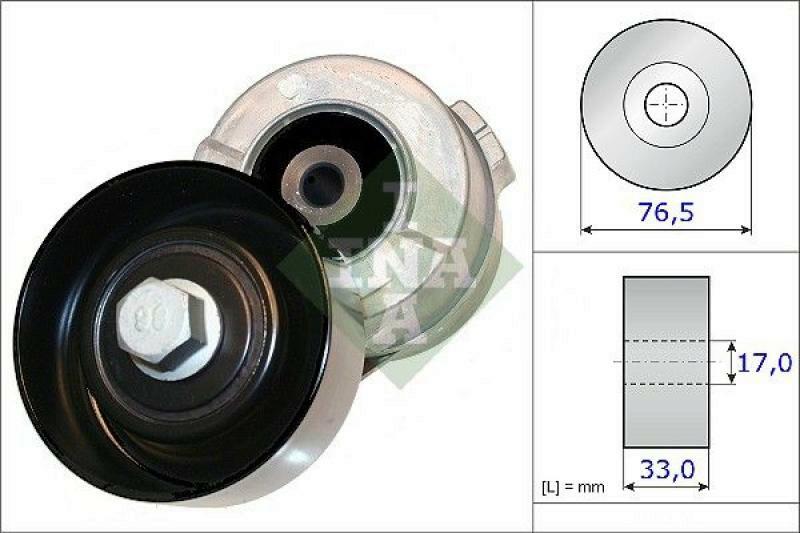 INA Tensioner Lever, v-ribbed belt