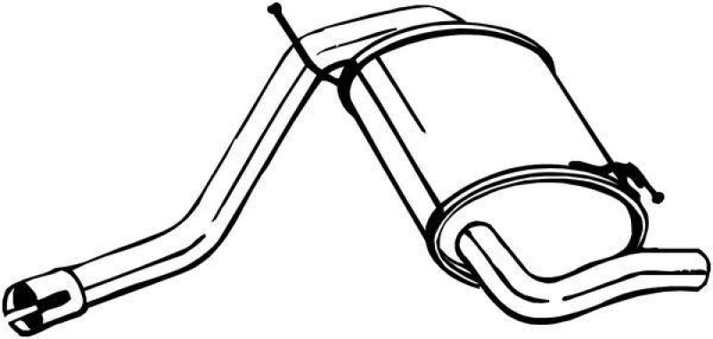 BOSAL Endschalld&auml;mpfer