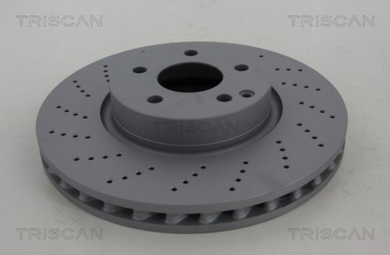 2x TRISCAN Bremsscheibe COATED 8120 231003C