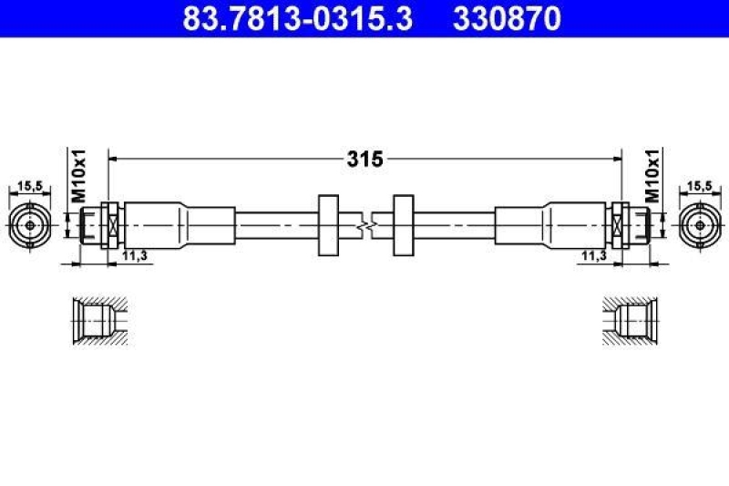 ATE Brake Hose