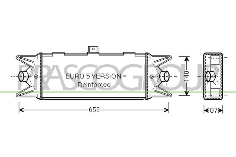 PRASCO Ladeluftk&uuml;hler PrascoSelection FT928N001