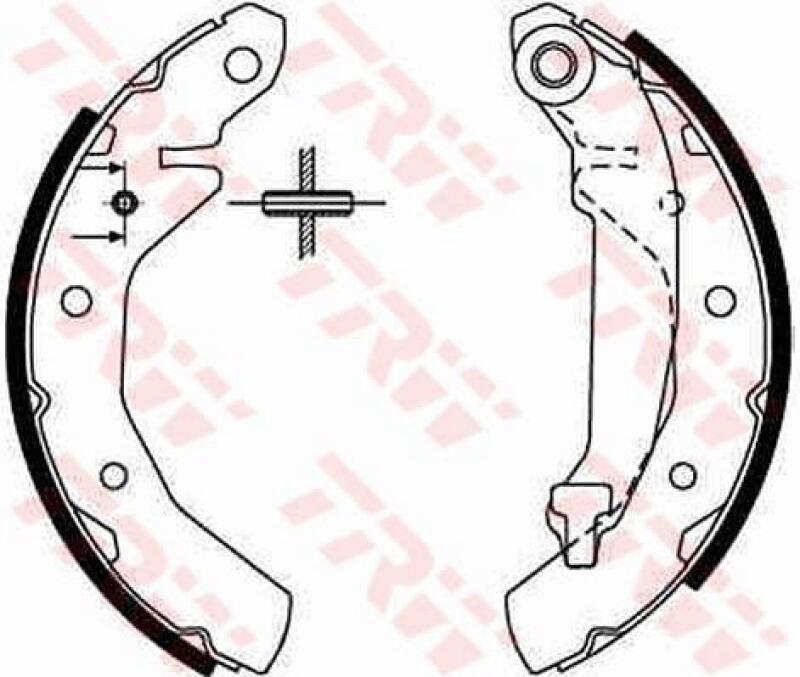 TRW Brake Shoe Set