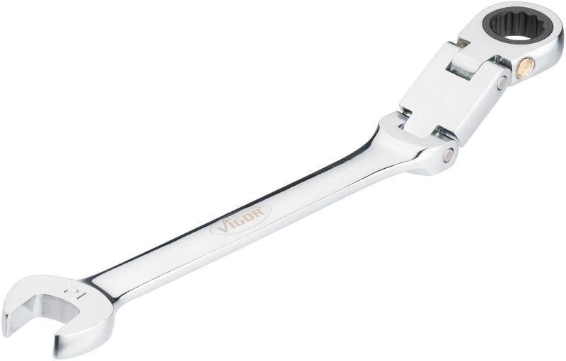 VIGOR Ratchet Ring Open-ended Spanner