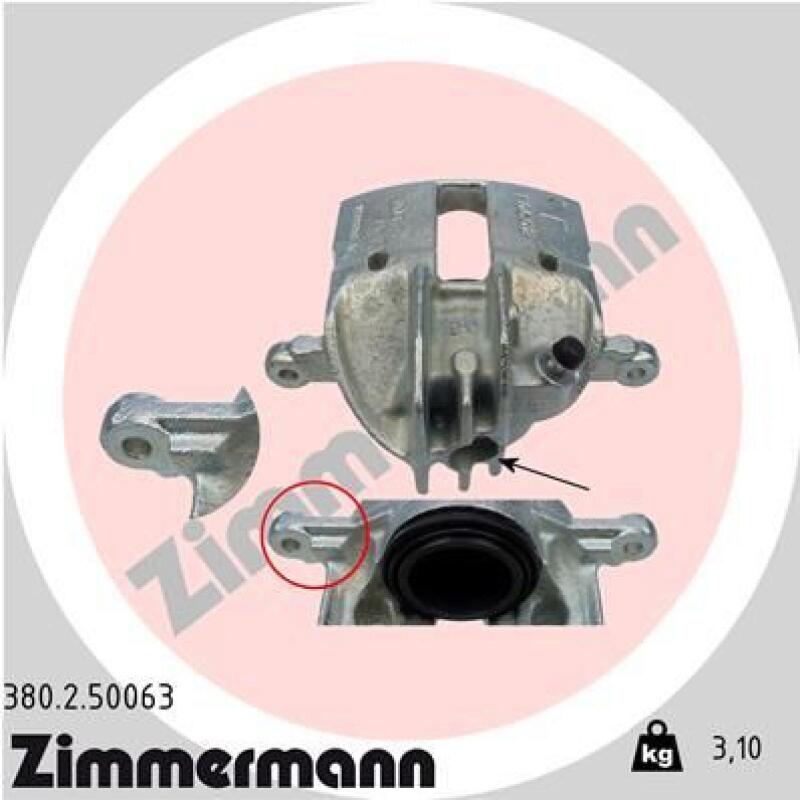 ZIMMERMANN Brake Caliper