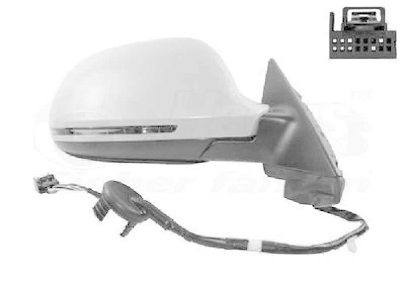 VAN WEZEL Outside Mirror * HAGUS *