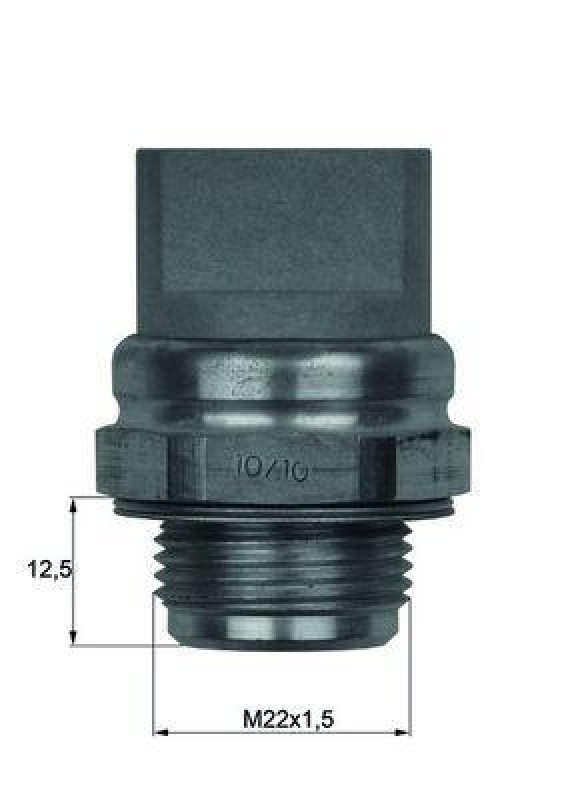 MAHLE Temperature Switch, radiator fan BEHR