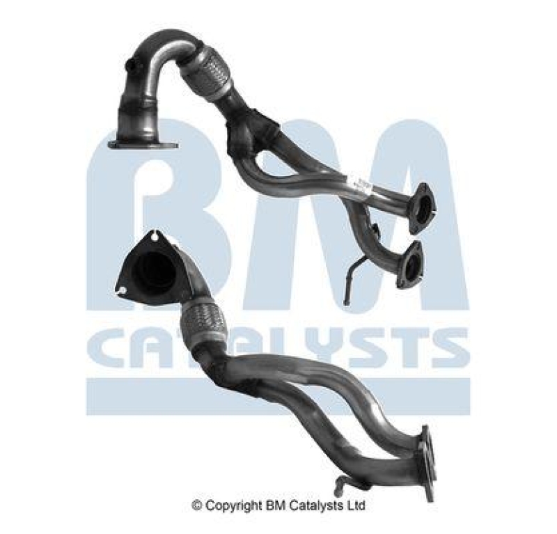 BM Catalysts Abgasrohr Vorne passend f&uuml;r Audi TT 1.8 T A3 S3 Seat Leon Cupra R BM70564
