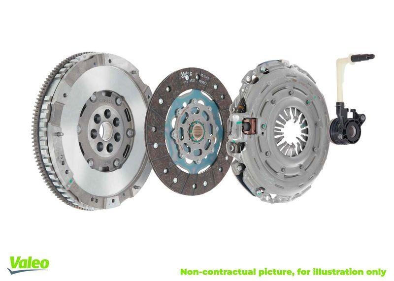 VALEO Kupplungssatz KOMPLETTKIT DMF (CSC) mit selbstnachstellender Technologie 837543