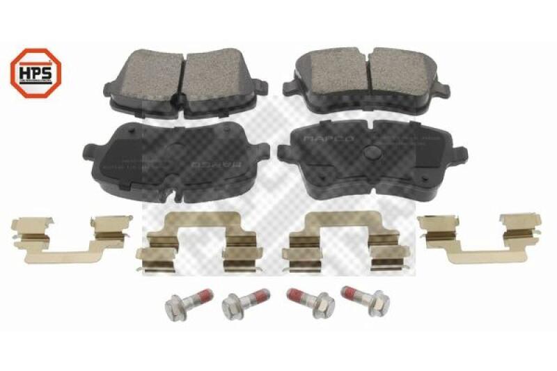 MAPCO Brake Pad Set, disc brake