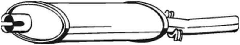 BOSAL Endschalld&auml;mpfer 200-385