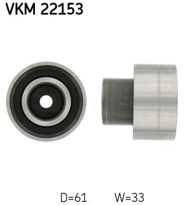 SKF Deflection/Guide Pulley, timing belt