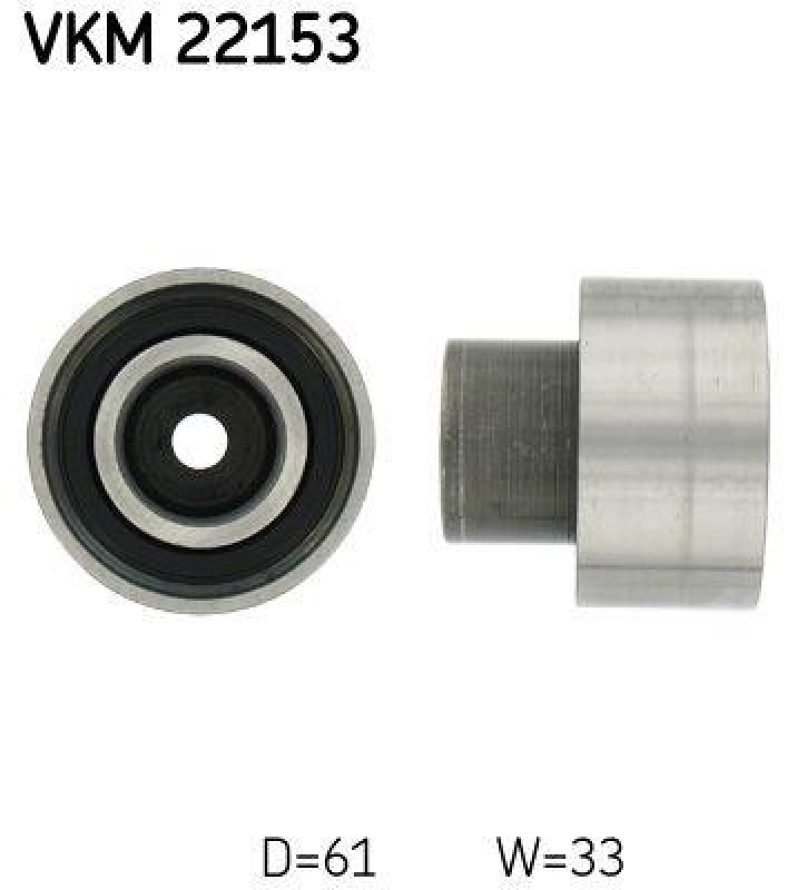 SKF Deflection/Guide Pulley, timing belt