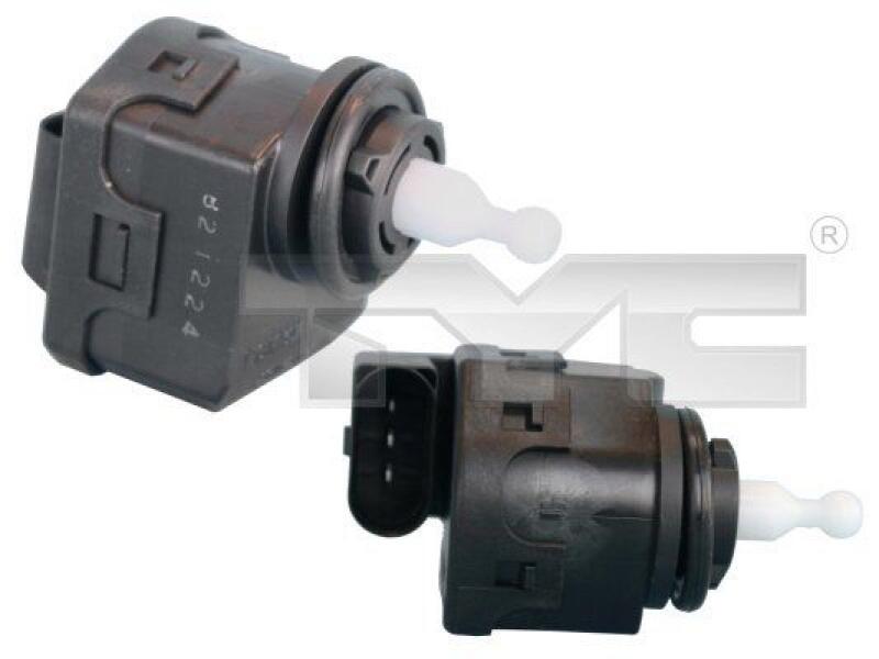 Control, headlight range adjustment