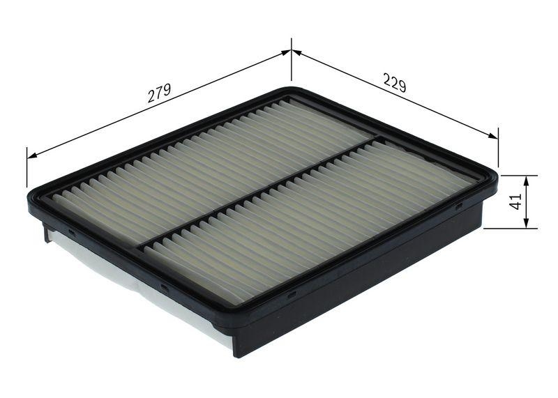 BOSCH Luftfilter F 026 400 116
