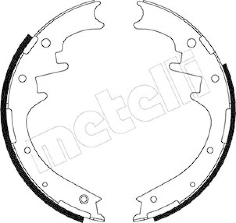 METELLI Bremsbackensatz 53-0561