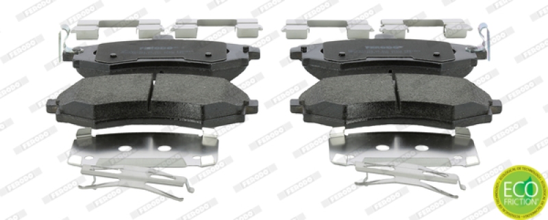 FERODO Brake Pad Set, disc brake PREMIER ECO FRICTION