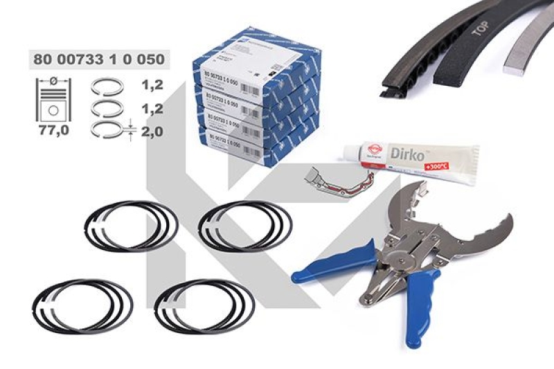 ET ENGINETEAM Piston Ring Kit