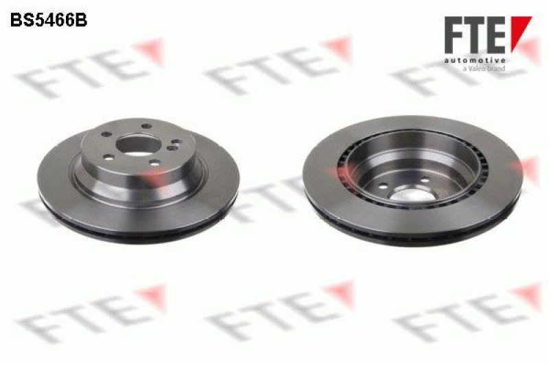 2x FTE Bremsscheibe COATED RANGE