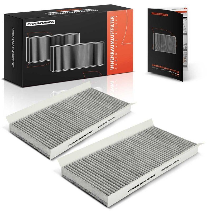2x Frankberg Innenraumfilter Aktivkohle 5481FB0034660