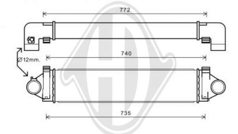 DIEDERICHS Intercooler, charger