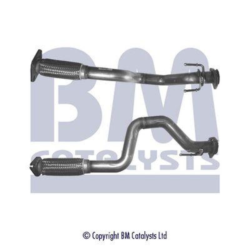 BM Catalysts Abgasrohr mitte passend für VW Golf 4 1.6 FSI Variant Bora 1