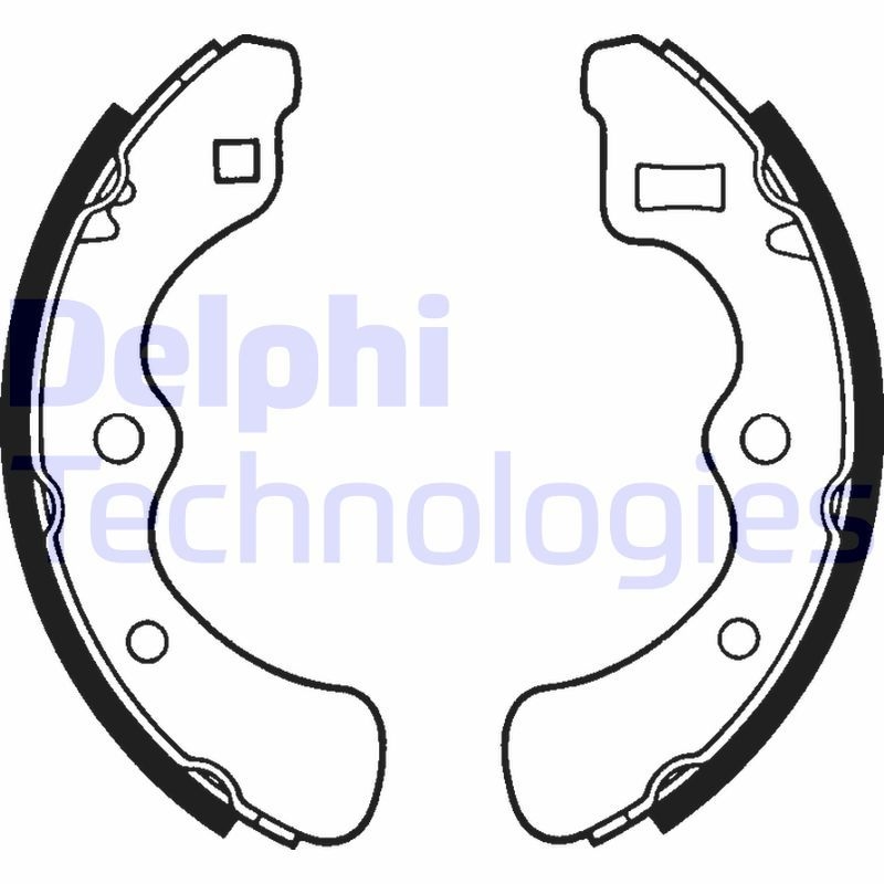 DELPHI Brake Shoe Set