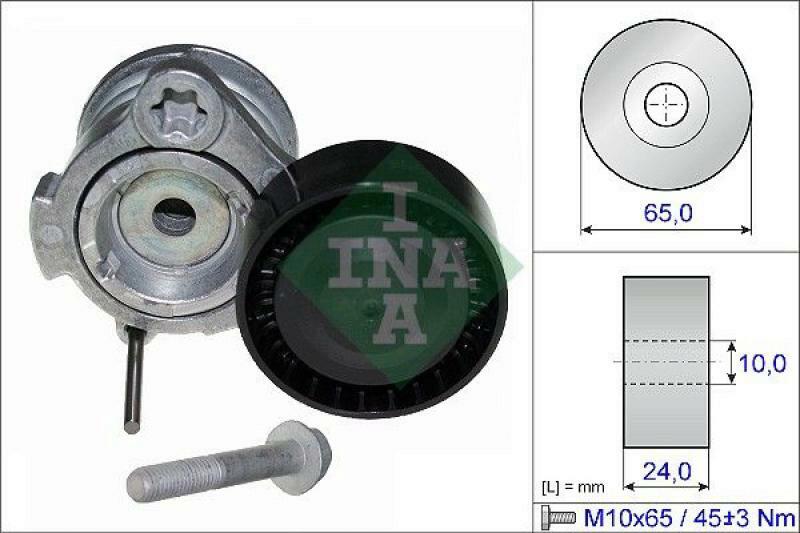 INA Tensioner Lever, v-ribbed belt